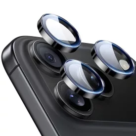   iPhone 14 Pro / Pro Max / 15 Pro / Pro Max / 16 Pro / Pro Max / 17 Pro / Pro Max Lencsevédő - ESR Armorite Camera Protector - Fekete