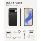 Google Pixel 10 / 10 Pro Tok - Spigen Thin Fit MagFit - Fekete
