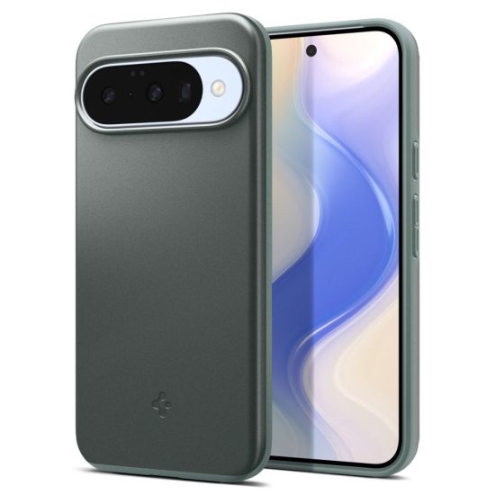 Google Pixel 10 / 10 Pro Tok - Spigen Thin Fit MagFit - Zöld