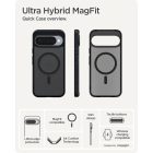 Google Pixel 10 / 10 Pro Tok - Spigen Ultra Hybrid MagFit - Átlátszó-Fekete