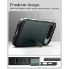 Google Pixel 10 / 10 Pro Tok - Spigen Tough Armor AI MagFit - Zöld