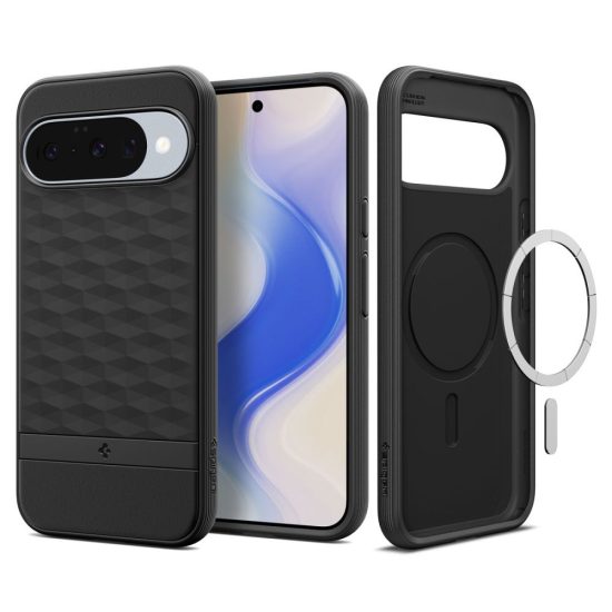Google Pixel 10/10 Pro Tok - Spigen Parallax MagFit - Fekete