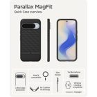Google Pixel 10/10 Pro Tok - Spigen Parallax MagFit - Fekete
