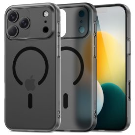iPhone 17 Pro Tok - Tech-Protect MagSlim MagSafe - Matt Fekete   iPhone 17 Pro Tok - Tech-Protect MagSlim MagSafe - Matt Fekete