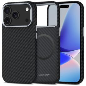 iPhone 17 Pro Tok - Tech-Protect Ion Carbon MagSafe iPhone 17 Pro Tok - Tech-Protect Ion Carbon MagSafe