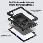 Lenovo Idea Tab 11" (TB-336) Tok - Tech-Protect Solid - Fekete