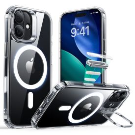 iPhone 17 Tok - ESR Classic Hybrid Kickstand Magnetic - Átlátszó   iPhone 17 Tok - ESR Classic Hybrid Kickstand Magnetic - Átlátszó