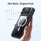 iPhone 17 Pro Tok - ESR Classic Hybrid Kickstand Magnetic - Átlátszó-Fekete