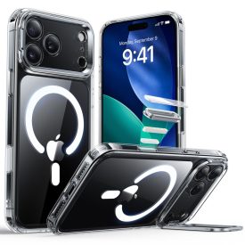 iPhone 17 Pro Max Tok - ESR Classic Hybrid Kickstand Magnetic - Átlátszó   iPhone 17 Pro Max Tok - ESR Classic Hybrid Kickstand Magnetic - Átlátszó