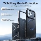 iPhone 17 Pro Max Tok - ESR Cyber Tough Magnetic - Fekete