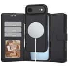 iPhone 17 Air Tok - Tech-Protect Wallet MagSafe - Fekete