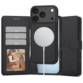 iPhone 17 Pro Tok - Tech-Protect Wallet MagSafe - Fekete iPhone 17 Pro Tok - Tech-Protect Wallet MagSafe - Fekete