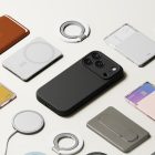 iPhone 17 Pro Max Tok - Ringke Silicone Magnetic - Fekete