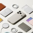 iPhone 17 Pro Max Tok - Ringke Silicone Magnetic - Bézs