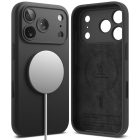 iPhone 17 Pro Tok - Ringke Silicone Magnetic - Fekete