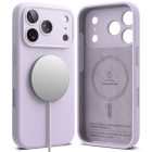 iPhone 17 Pro Tok - Ringke Silicone Magnetic - Lila