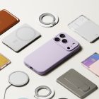 iPhone 17 Pro Tok - Ringke Silicone Magnetic - Lila