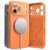 iPhone 17 Pro Tok - Ringke Silicone Magnetic - Narancs