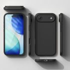 iPhone 17 Air Tok - Ringke Silicone Magnetic - Fekete