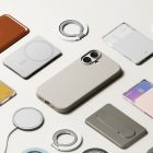 iPhone 17 Tok - Ringke Silicone Magnetic - Bézs