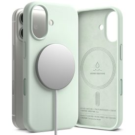 iPhone 17 Tok - Ringke Silicone Magnetic - Menta iPhone 17 Tok - Ringke Silicone Magnetic - Menta