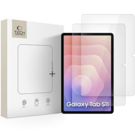   Samsung Galaxy Tab S11 11.0" Kijelzővédő Üvegfólia - Tech-Protect Glass Fit+ x 2 db
