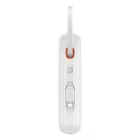 Baseus Qpow2 Power Bank - 20000mAh 22.5W - Kijelzővel + Beépített C / iP Kábellel - Fehér