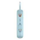 Baseus Qpow2 Power Bank - 20000mAh 22.5W - Kijelzővel + Beépített C / iP Kábellel - Kék