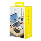 Baseus Adaman Power Bank - 24000mAh 140W - Kijelzővel + Baseus Superior USB-C 240W Kábellel - Fekete