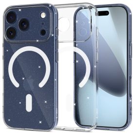 iPhone 17 Pro Tok - Tech-Protect FlexAir MagSafe - Átlátszó-Csillogó   iPhone 17 Pro Tok - Tech-Protect FlexAir MagSafe - Átlátszó-Csillogó