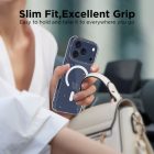 iPhone 17 Pro Tok - Tech-Protect FlexAir MagSafe - Átlátszó-Csillogó