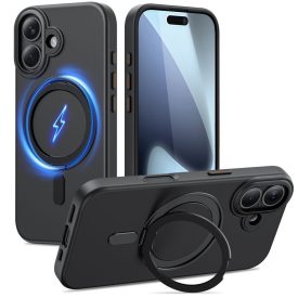 iPhone 17 Tok - Tech-Protect MagRing MagSafe - Matt Fekete iPhone 17 Tok - Tech-Protect MagRing MagSafe - Matt Fekete