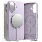 iPhone 17 Tok - Ringke Silicone Magnetic - Lila