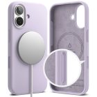 iPhone 17 Tok - Ringke Silicone Magnetic - Lila