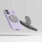 iPhone 17 Tok - Ringke Silicone Magnetic - Lila