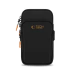 Tech-Protect M7 Univerzális Sport Karpánt Tok - Fekete-Narancs