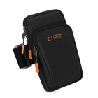 Tech-Protect M7 Univerzális Sport Karpánt Tok - Fekete-Narancs