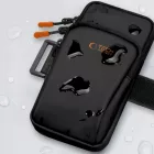 Tech-Protect M7 Univerzális Sport Karpánt Tok - Fekete-Narancs