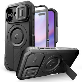 iPhone 17 Tok - Tech-Protect Kevlar Magsafe - Fekete iPhone 17 Tok - Tech-Protect Kevlar Magsafe - Fekete