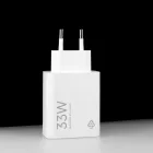 Xiaomi Hálózati Töltő 33W - USB-A + USB A-C Kábel - Fehér