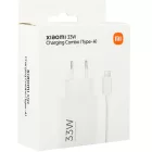 Xiaomi Hálózati Töltő 33W - USB-A + USB A-C Kábel - Fehér