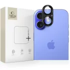 iPhone 17 Kameravédő - Tech-Protect Camfull Fit+ - Fekete