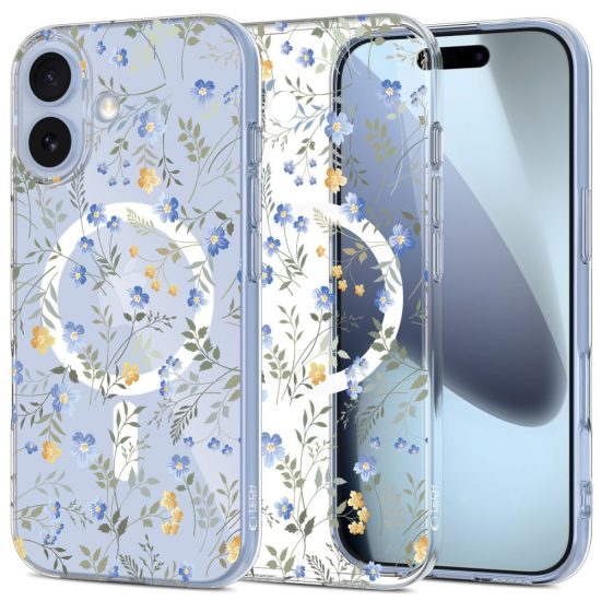 iPhone 17 Tok - Tech-Protect FlexAir MagSafe - Virágos