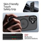 iPhone 17 Tok - Tech-Protect MagMat XT 4-Set Magsafe - Matt Fekete