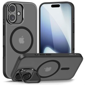 iPhone 17 Tok - Tech-Protect MagStand MagSafe - Matt-Fekete iPhone 17 Tok - Tech-Protect MagStand MagSafe - Matt-Fekete