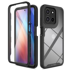 Motorola Moto G56 5G Tok - Tech-Protect Defense - Fekete Motorola Moto G56 5G Tok - Tech-Protect Defense - Fekete