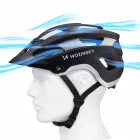 Wozinsky MTB Sisak - L - Levehető Napellenzővel - Fekete-Ezüst
