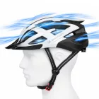 Wozinsky MTB Kerékpáros Sisak - M - Hátsó Lámpával - Fekete-Fehér