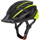 Wozinsky MTB Kerékpáros Sisak - M - Hátsó Lámpával - Fekete-Sárga