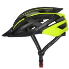 Wozinsky MTB Kerékpáros Sisak - M - Hátsó Lámpával - Fekete-Sárga